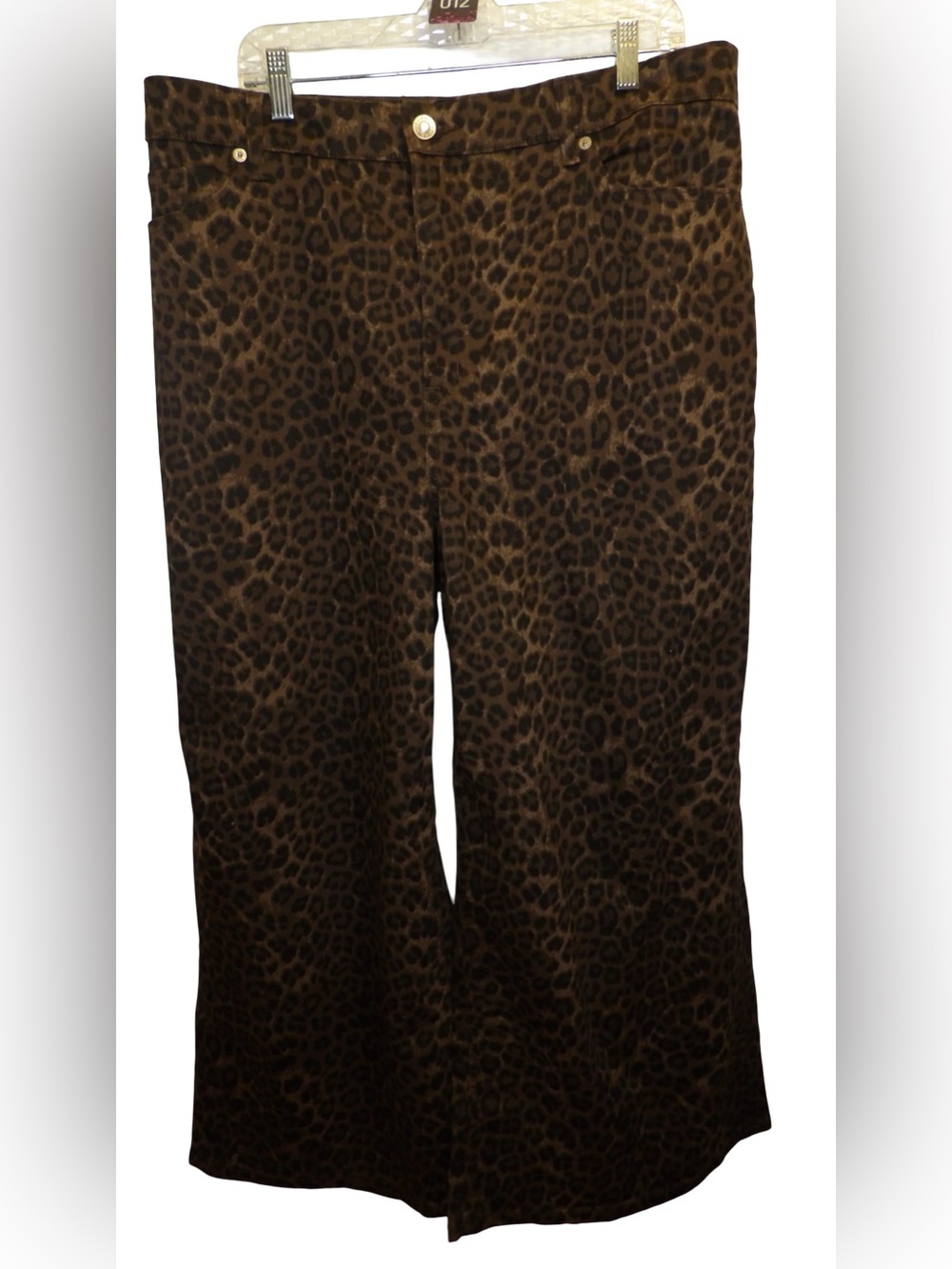 torrid Brown Leopard Print Wide Leg Pants